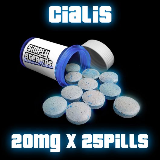Cialis 20mg x 25 Pills – USA