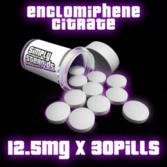Enclomiphene Citrate 12.5mg x 30 Pills – USA