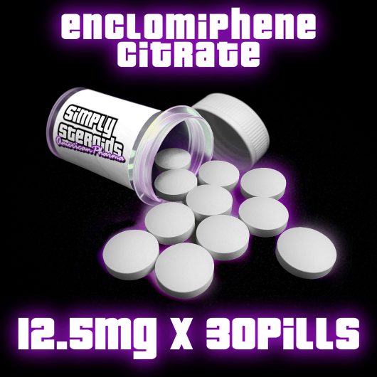 Enclomiphene Citrate 12.5mg x 30 Pills – USA