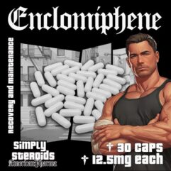 Enclomiphene Citrate 12.5mg x 30 Capsules – USA & UK