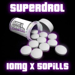 Superdrol 10mg x 50 Pills – USA