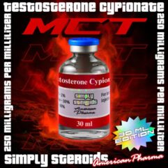 MCT – Testosterone Cypionate 250mg/ml – 30ml Vial